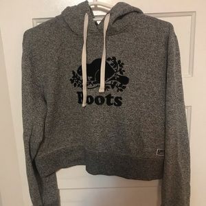 Roots Cropped Hoodie